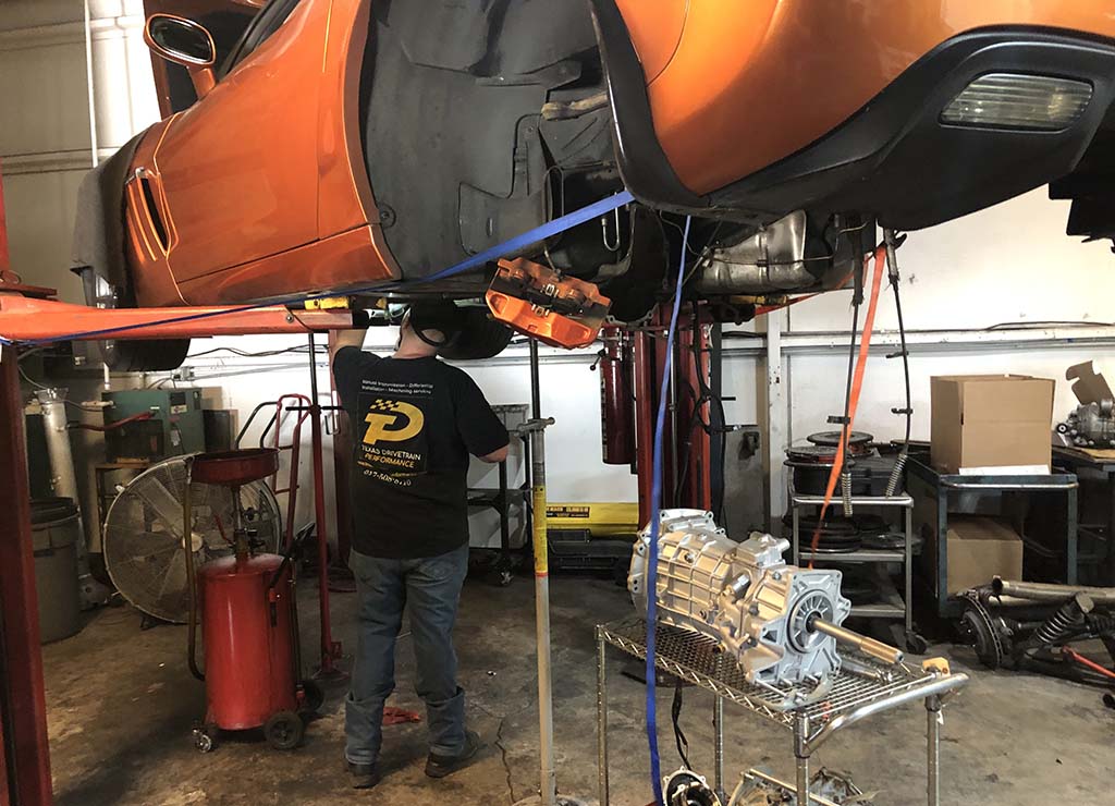 Working on Corvette T56